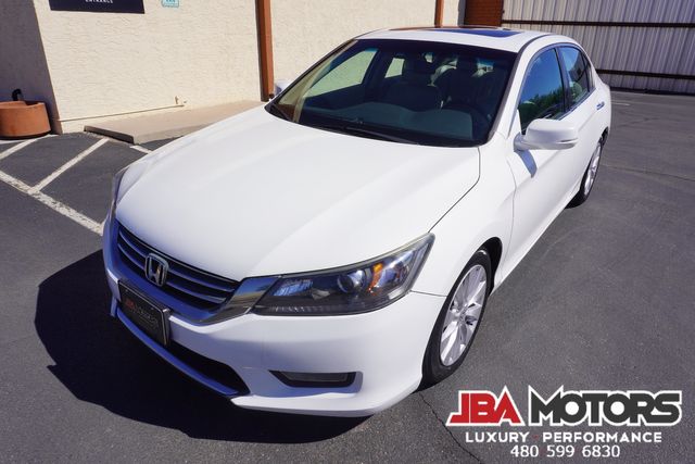 2014 Honda Accord EX-L Sedan EXL ~ Pearl White Leather Rear Camera | MESA, AZ | JBA MOTORS 2014 Honda Accord EX-L Sedan EXL ~ Pearl White Leather Rear Camera | MESA, AZ | JBA MOTORS