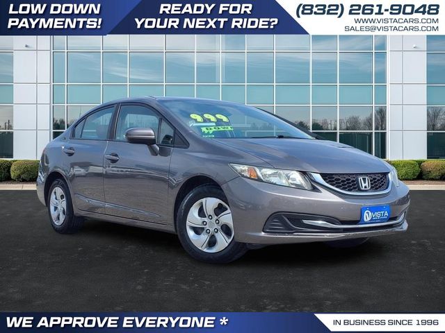 2014 Honda Civic LX Houston, Texas Vista Cars and Trucks 2014 Honda Civic LX Houston, Texas Vista Cars and Trucks