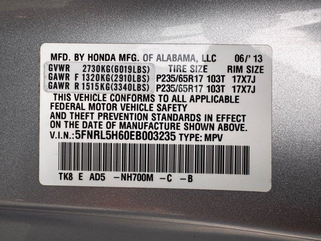 2014 Honda Odyssey EX-L