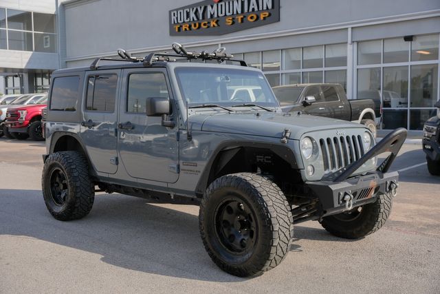 2014 Jeep Wrangler Unlimited Sport 4X4 6-SPEED W/ UPGRADES / REGULAR SERVICE | Dallas, TX | Rocky Mountain Truck Stop Dallas 2014 Jeep Wrangler Unlimited Sport 4X4 6-SPEED W/ UPGRADES / REGULAR SERVICE | Dallas, TX | Rocky Mountain Truck Stop Dallas