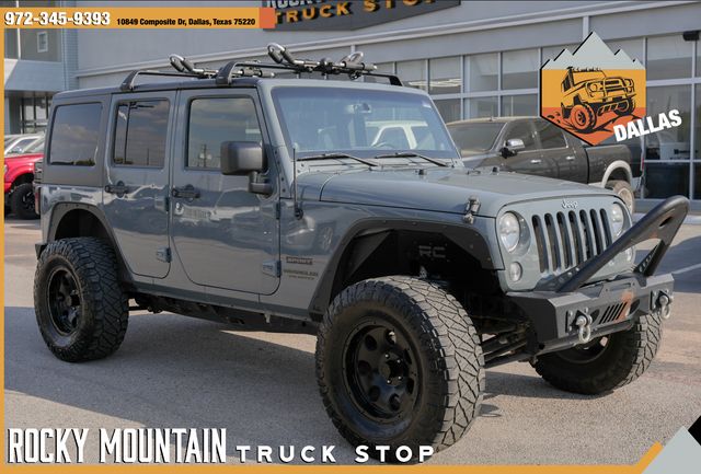 2014 Jeep Wrangler Unlimited Sport 4X4 6-SPEED W/ UPGRADES / REGULAR SERVICE | Austin, TX | Rocky Mountain Truck Stop Austin
