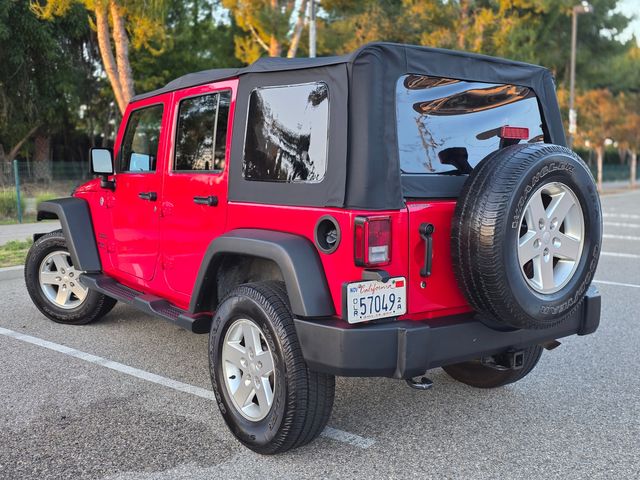 2014 Jeep Wrangler Unlimited Sport 4x4  Automatic  Clean Title | Reseda, CA | Angeles Auto Alliance
