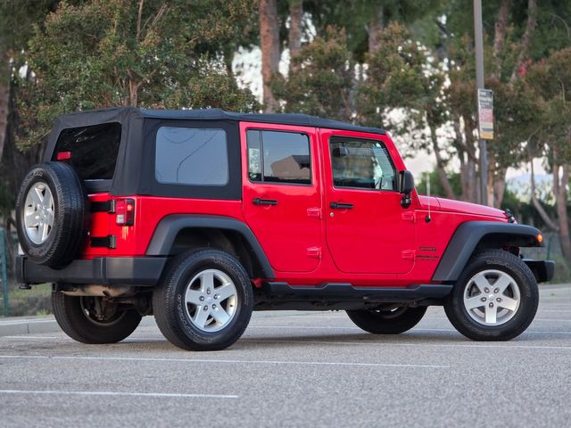 2014 Jeep Wrangler Unlimited Sport 4x4  Automatic  Clean Title | Reseda, CA | Angeles Auto Alliance