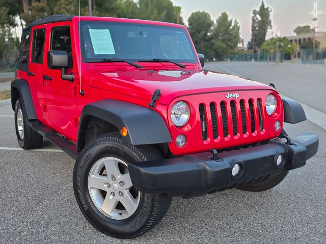 2014 Jeep Wrangler Unlimited Sport 4x4  Automatic  Clean Title | Reseda, CA | Angeles Auto Alliance