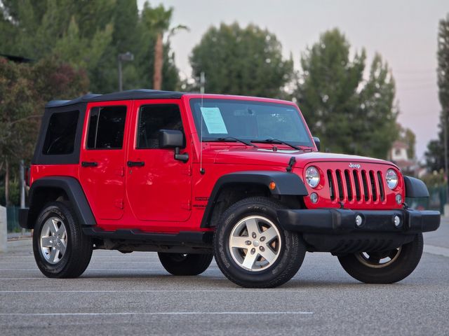 2014 Jeep Wrangler Unlimited Sport 4x4  Automatic  Clean Title | Reseda, CA | Angeles Auto Alliance