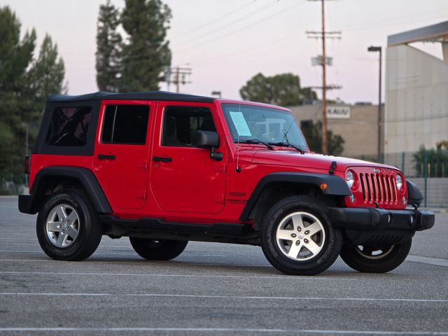 2014 Jeep Wrangler Unlimited Sport 4x4  Automatic  Clean Title | Reseda, CA | Angeles Auto Alliance