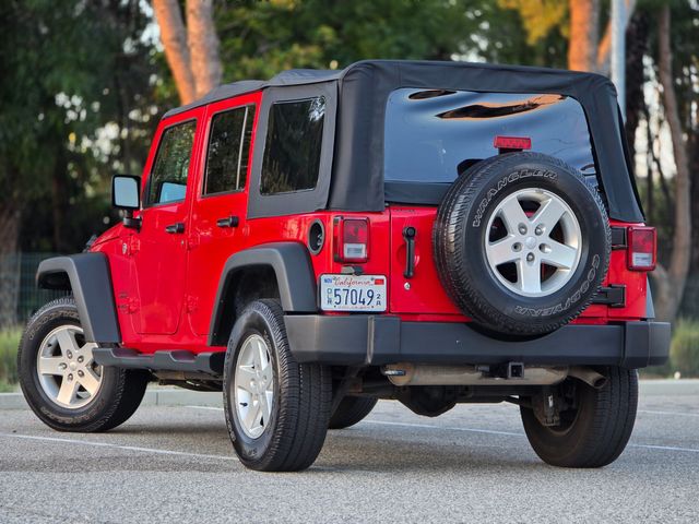 2014 Jeep Wrangler Unlimited Sport 4x4  Automatic  Clean Title | Reseda, CA | Angeles Auto Alliance