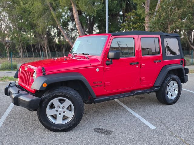 2014 Jeep Wrangler Unlimited Sport 4x4  Automatic  Clean Title | Reseda, CA | Angeles Auto Alliance