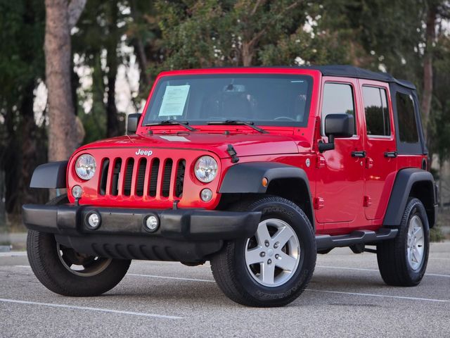 2014 Jeep Wrangler Unlimited Sport 4x4  Automatic  Clean Title | Reseda, CA | Angeles Auto Alliance