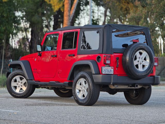 2014 Jeep Wrangler Unlimited Sport 4x4  Automatic  Clean Title | Reseda, CA | Angeles Auto Alliance