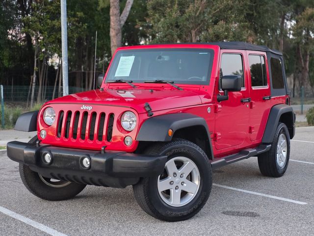 2014 Jeep Wrangler Unlimited Sport 4x4  Automatic  Clean Title | Reseda, CA | Angeles Auto Alliance