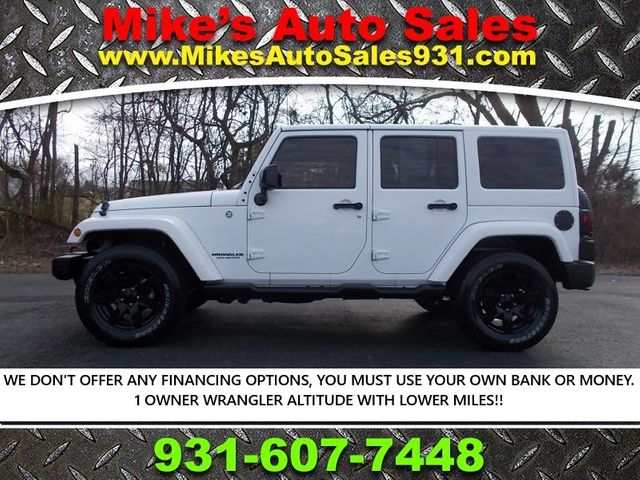 2014 Jeep Wrangler Unlimited Altitude Edition | Shelbyville, TN | Mike's Auto Sales
