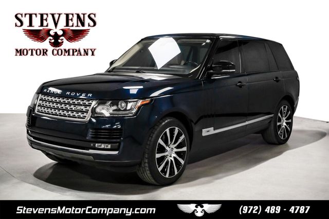 2014 Land Rover Range Rover V8 Supercharged LWB 4ZoneClimate MeridianSound | Dallas, TX | Stevens Motor Company LLC