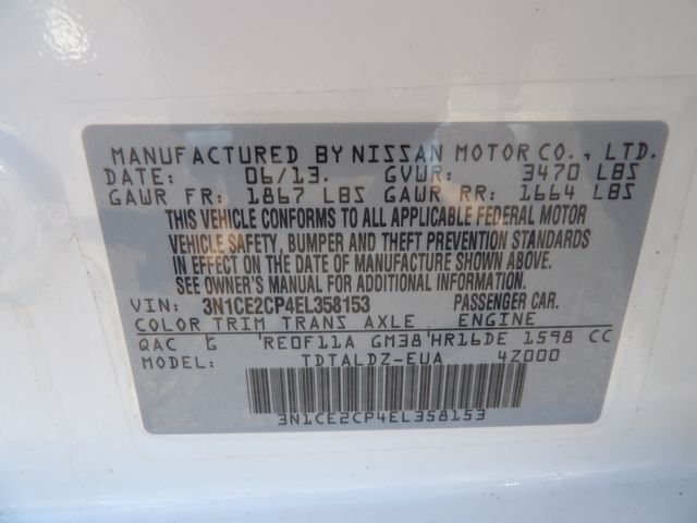 2014 Nissan Versa Note SV | Dalton, GA | Paniagua Auto Mall 