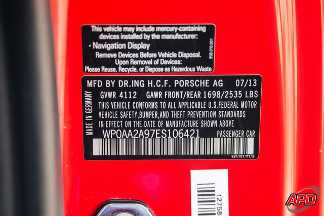 2014 Porsche 911 Carrera 4 2014 Porsche 911 Carrera 4