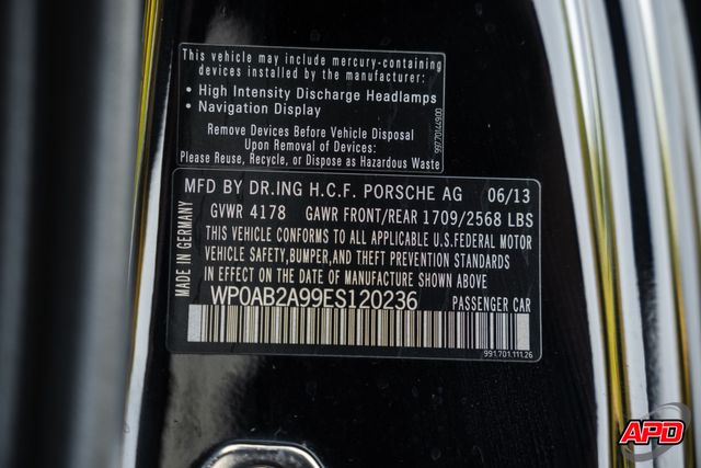 2014 Porsche 911 Carrera 4S