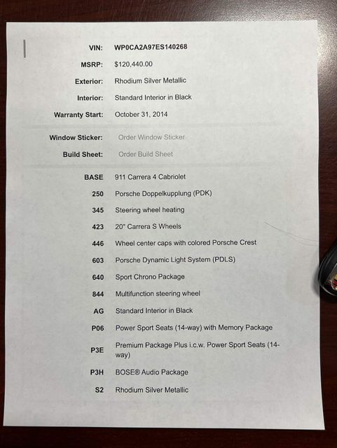 2014 Porsche 911 Carrera 4 | Longwood, FL | Millenia Motors 2014 Porsche 911 Carrera 4 | Longwood, FL | Millenia Motors