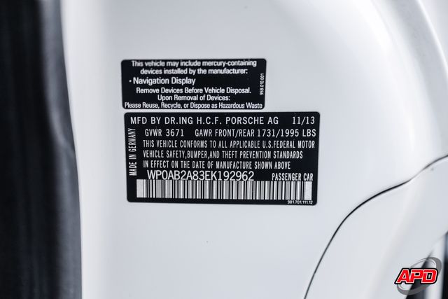 2014 Porsche Cayman S 2014 Porsche Cayman S