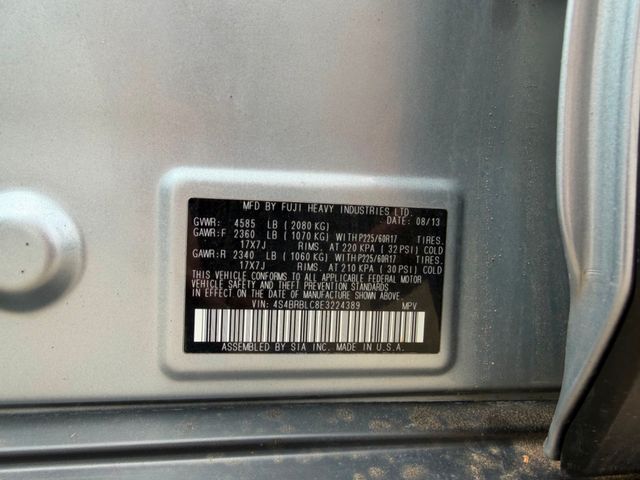 2014 Subaru Outback 2.5i Limited