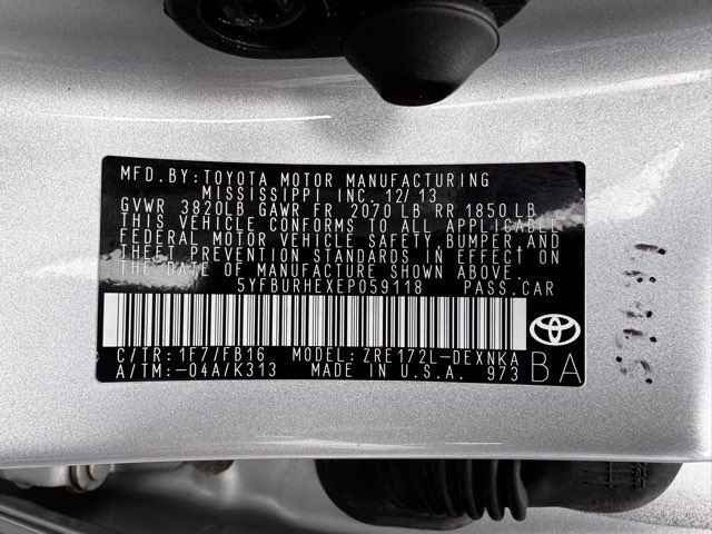 2014 Toyota Corolla LE Plus