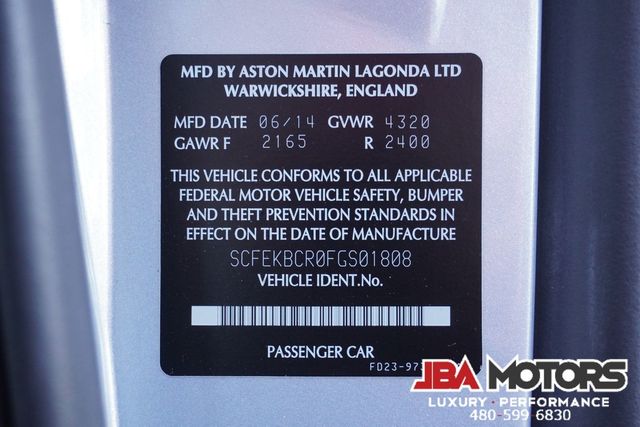 2015 Aston Martin V12 Vantage S Coupe with ONLY 20k LOW MILES | MESA, AZ | JBA MOTORS 2015 Aston Martin V12 Vantage S Coupe with ONLY 20k LOW MILES | MESA, AZ | JBA MOTORS