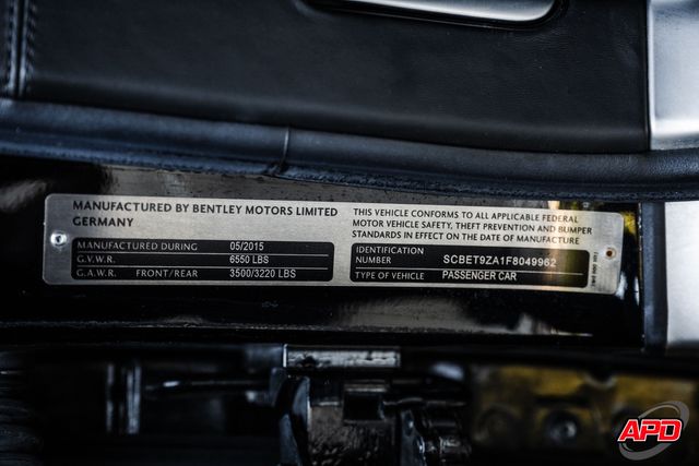 2015 Bentley Flying Spur V8