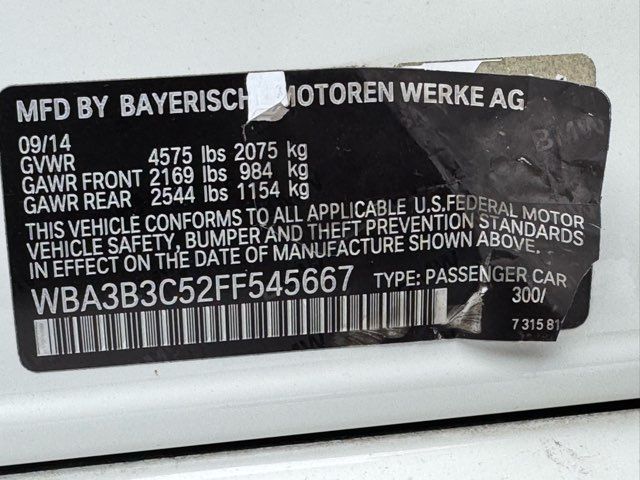 2015 BMW 3 Series 328i xDrive