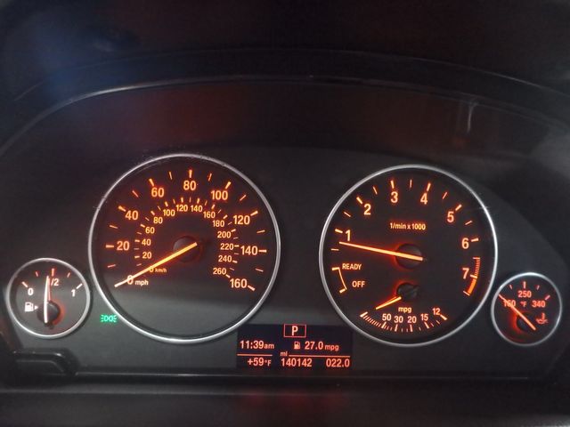 2015 BMW 3 Series~ 2.0L Turbo I4 Beautiful Black on Black Runs Great