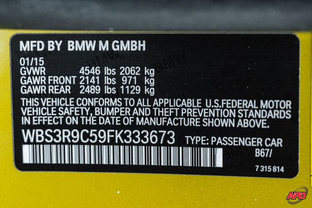 2015 BMW M4 2015 BMW M4