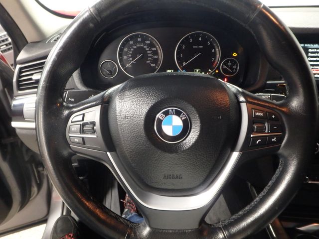2015 BMW X-3, SERVICED, LOADED,  B/U CAM WITH ARIEL AND FRONT VIEW, HEATED STEERING WHEEL