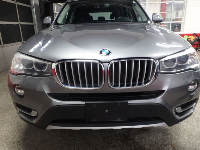2015 BMW X-3, SERVICED, LOADED,  B/U CAM WITH ARIEL AND FRONT VIEW, HEATED STEERING WHEEL