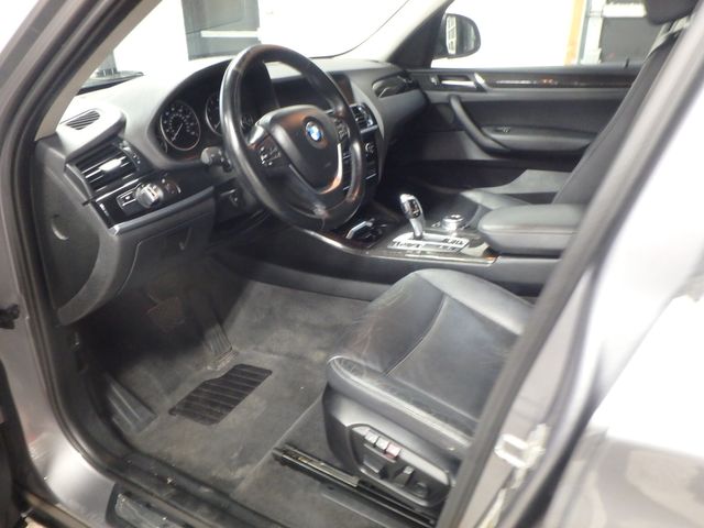 2015 BMW X-3, SERVICED, LOADED,  B/U CAM WITH ARIEL AND FRONT VIEW, HEATED STEERING WHEEL