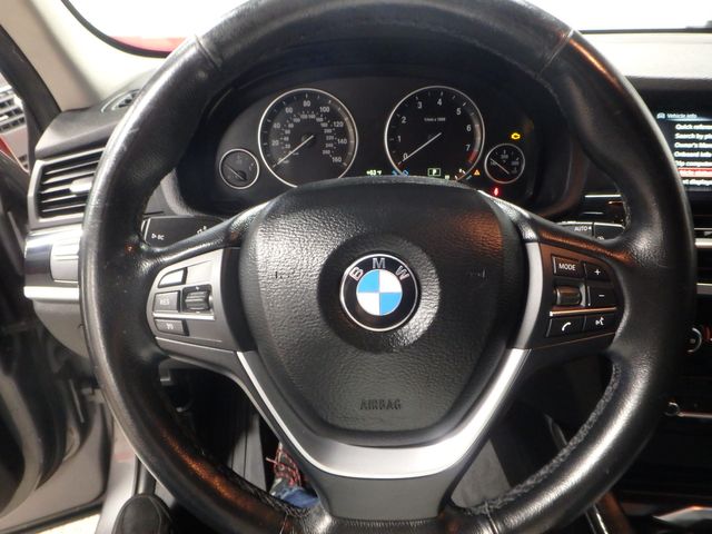 2015 BMW X-3, SERVICED, LOADED,  B/U CAM WITH ARIEL AND FRONT VIEW, HEATED STEERING WHEEL