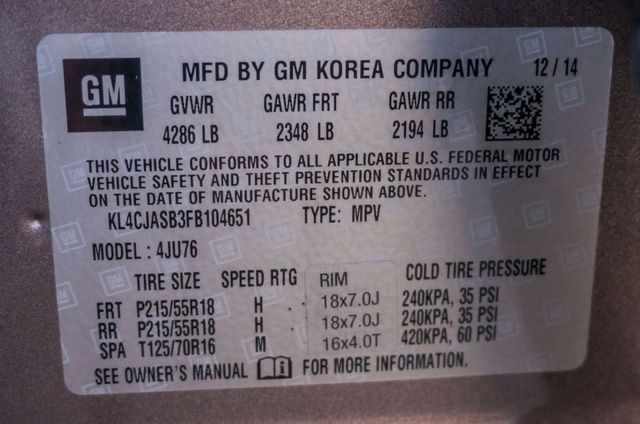 2015 Buick Encore Base 2015 Buick Encore Base