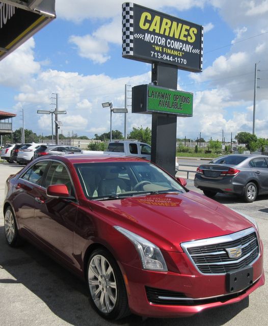 2015 Cadillac ATS 2.5L Luxury | south houston, TX | Carnes Motor Company 2015 Cadillac ATS 2.5L Luxury | south houston, TX | Carnes Motor Company