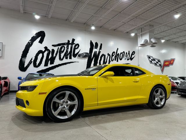 2015 Chevrolet Camaro Coupe RS, 2LT, NAV, Sunroof, Stripes, 6-Speed, 87k | Dallas, Texas | Corvette Warehouse 