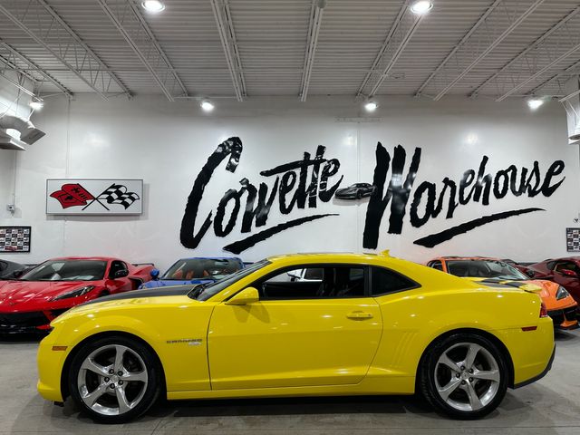 2015 Chevrolet Camaro Coupe RS, 2LT, NAV, Sunroof, Stripes, 6-Speed, 87k | Dallas, Texas | Corvette Warehouse 