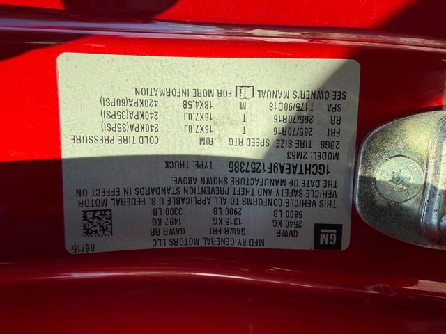 2015 Chevrolet Colorado