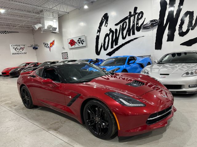 2015 Chevrolet Corvette Coupe 2LT, Z51, FE4, 7-SPEED, Glass, CF Wheels 60k | Dallas, Texas | Corvette Warehouse 