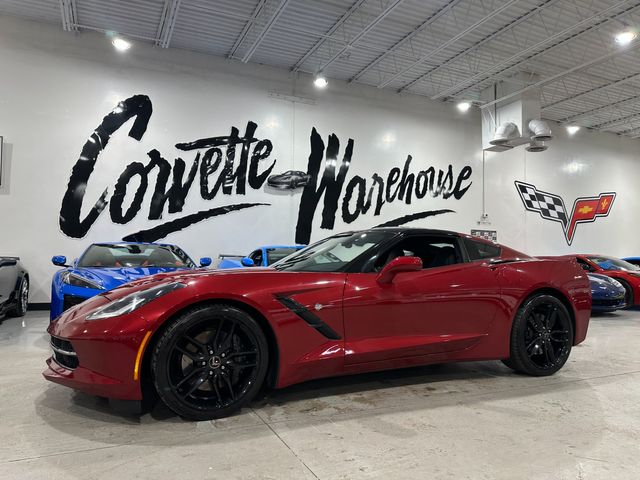 2015 Chevrolet Corvette Coupe 2LT, Z51, FE4, 7-SPEED, Glass, CF Wheels 60k | Dallas, Texas | Corvette Warehouse 