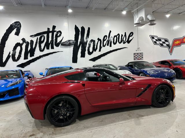 2015 Chevrolet Corvette Coupe 2LT, Z51, FE4, 7-SPEED, Glass, CF Wheels 60k | Dallas, Texas | Corvette Warehouse 