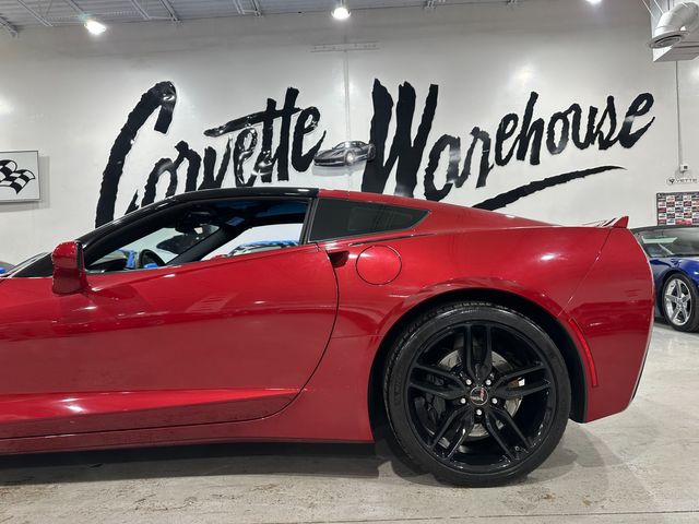 2015 Chevrolet Corvette Coupe 2LT, Z51, FE4, 7-SPEED, Glass, CF Wheels 60k | Dallas, Texas | Corvette Warehouse 
