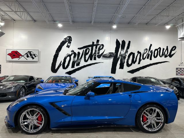 2015 Chevrolet Corvette Coupe 3LT, Z51, Auto, Skirts, Splitter Chromes 47k | Dallas, Texas | Corvette Warehouse 