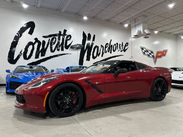 2015 Chevrolet Corvette Coupe Z51, UQT, TTV, 7-Spd, Glass Top, Stinger 64k | Dallas, Texas | Corvette Warehouse 