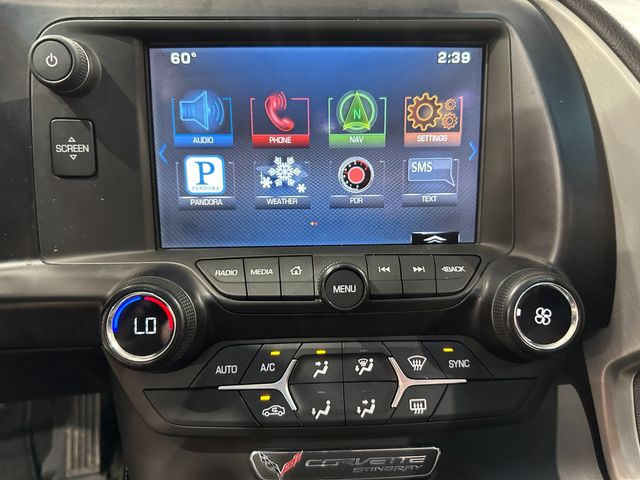 2015 Chevrolet Corvette Coupe Z51, UQT, TTV, 7-Spd, Glass Top, Stinger 64k | Dallas, Texas | Corvette Warehouse 