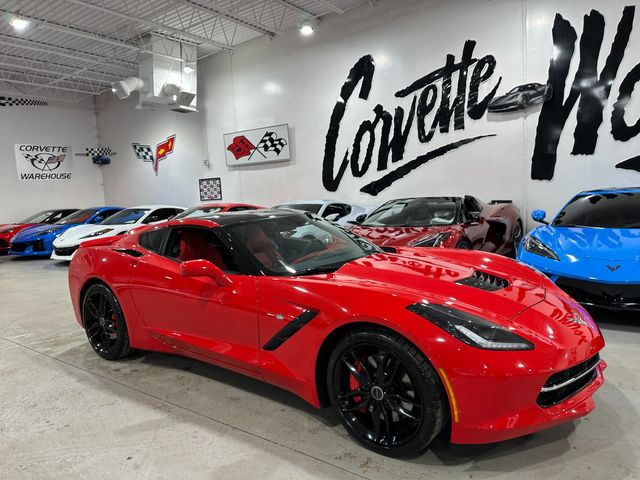 2015 Chevrolet Corvette Coupe 3LT, Z51, J6F, CF Top, Auto, 1-Owner, 7k | Dallas, Texas | Corvette Warehouse 