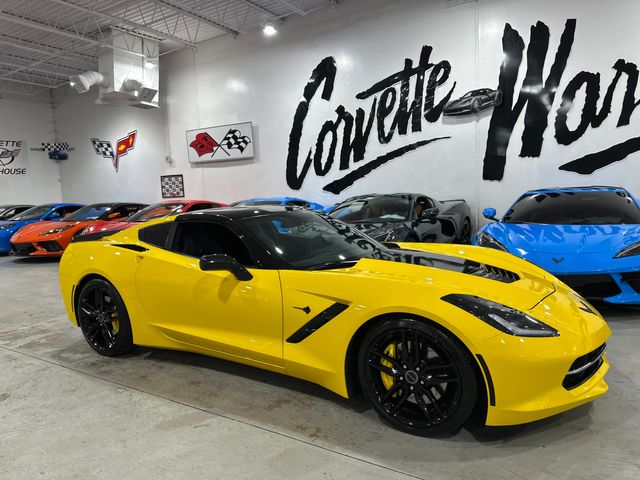2015 Chevrolet Corvette Coupe 3LT, Z51, FE4, J6E, Stinger, Auto, Glass 15k | Dallas, Texas | Corvette Warehouse 