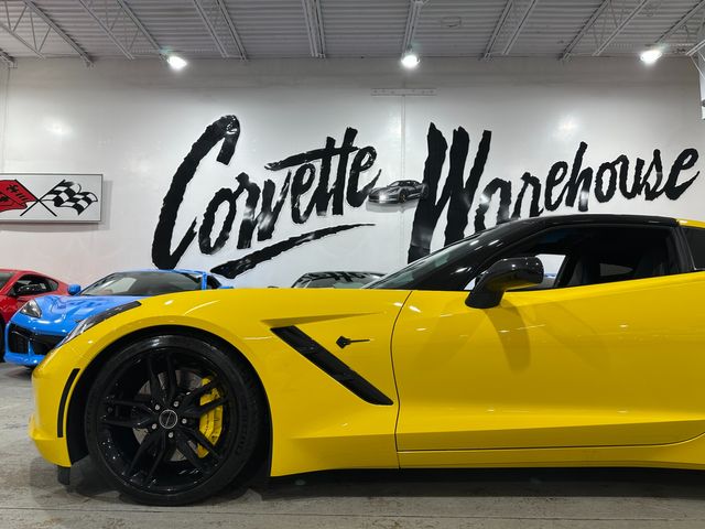 2015 Chevrolet Corvette Coupe 3LT, Z51, FE4, J6E, Stinger, Auto, Glass 15k | Dallas, Texas | Corvette Warehouse 