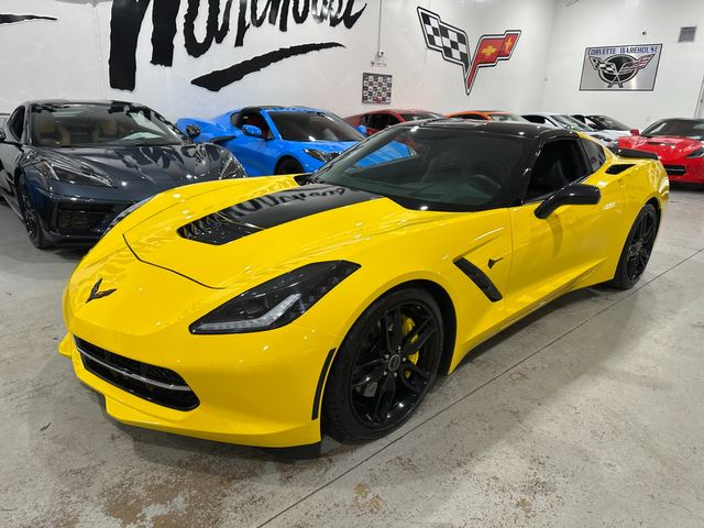 2015 Chevrolet Corvette Coupe 3LT, Z51, FE4, J6E, Stinger, Auto, Glass 15k | Dallas, Texas | Corvette Warehouse 