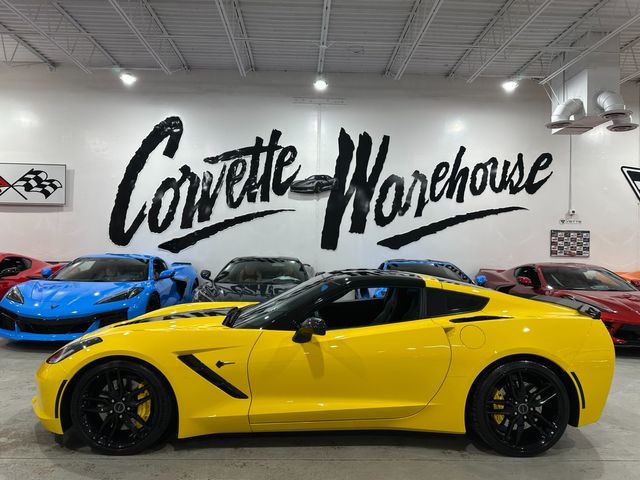 2015 Chevrolet Corvette Coupe 3LT, Z51, FE4, J6E, Stinger, Auto, Glass 15k | Dallas, Texas | Corvette Warehouse 